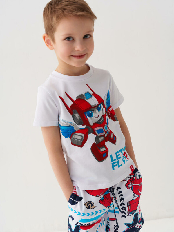 Фуфайка трикотажная для мальчиков (футболка)