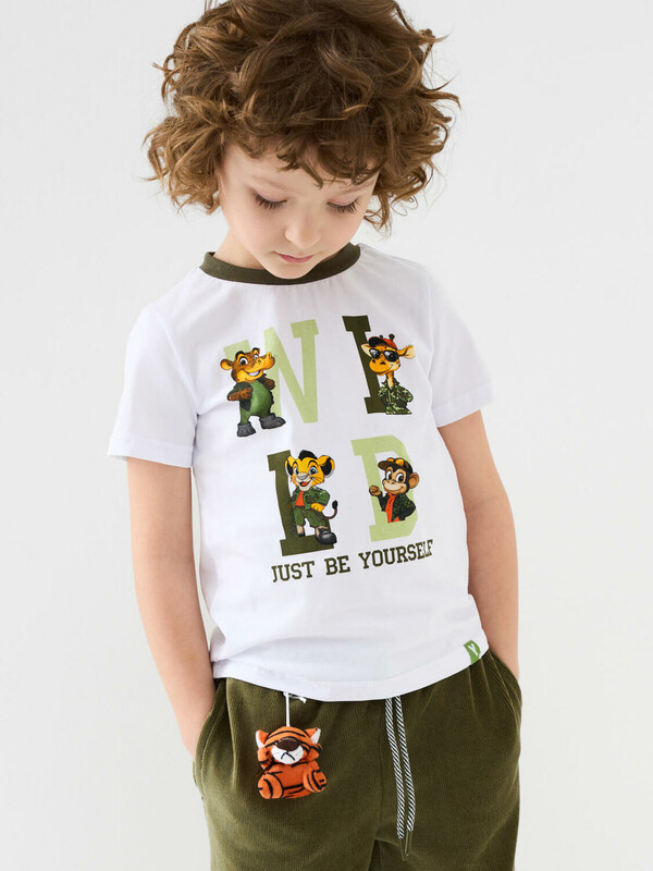 Фуфайка трикотажная для мальчиков (футболка)