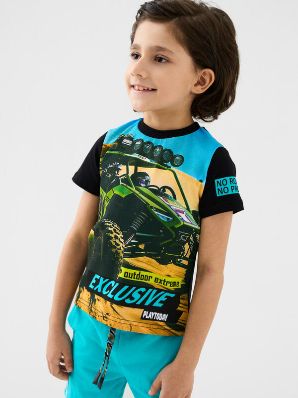 Фуфайка трикотажная для мальчиков (футболка)