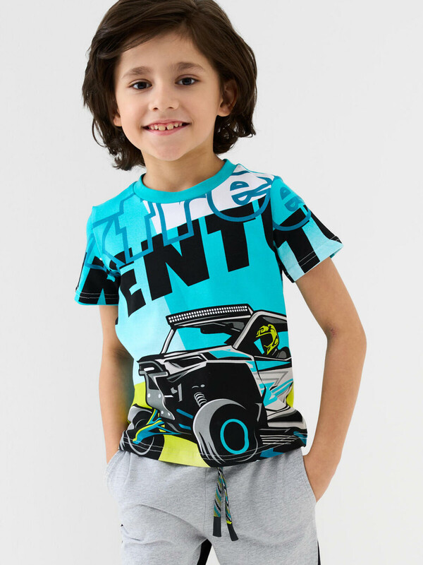 Фуфайка трикотажная для мальчиков (футболка)