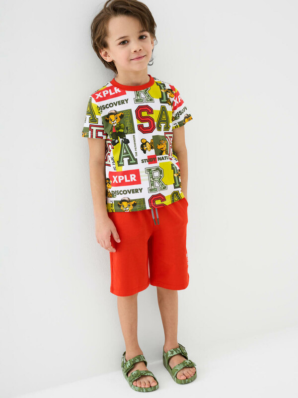 Фуфайка трикотажная для мальчиков (футболка)