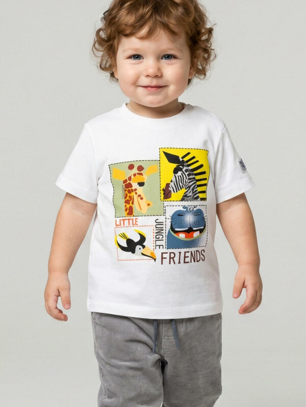 Джемпер детский трикотажный для мальчиков (футболка)