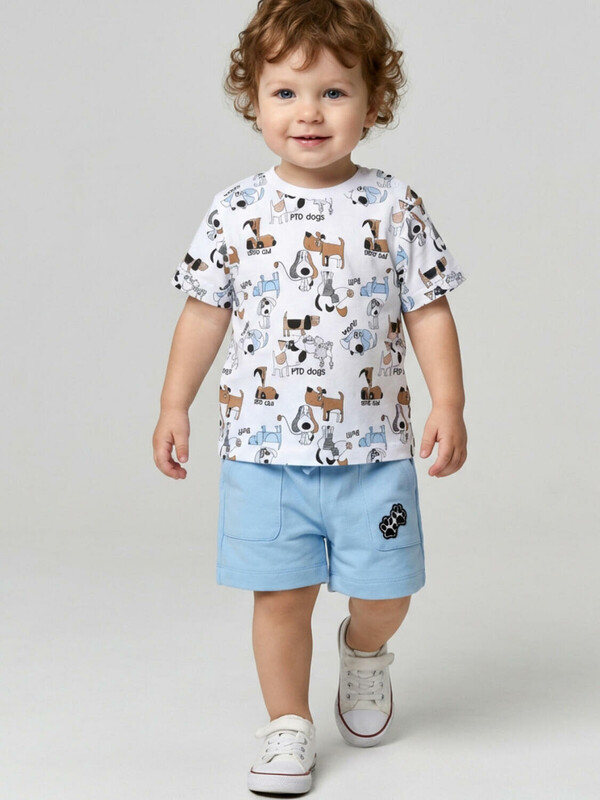 Джемпер детский трикотажный для мальчиков (футболка)