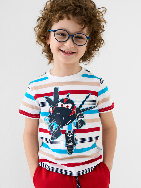 Фуфайка трикотажная для мальчиков (футболка)