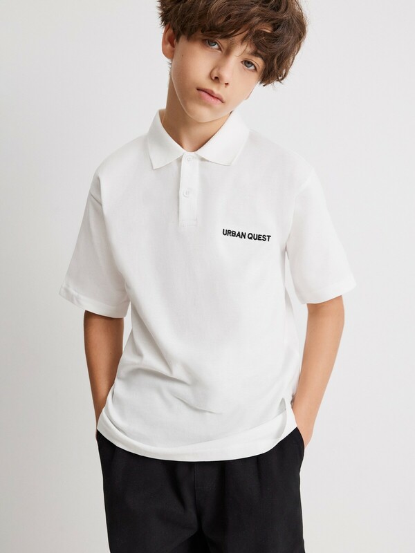 Сорочка-поло верхняя для мальчиков Waffle