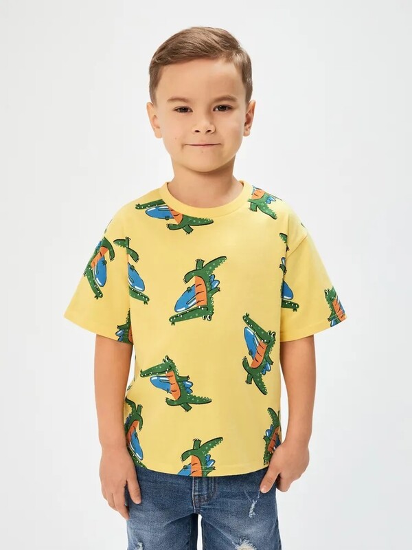 Футболка детская для мальчиков Croco