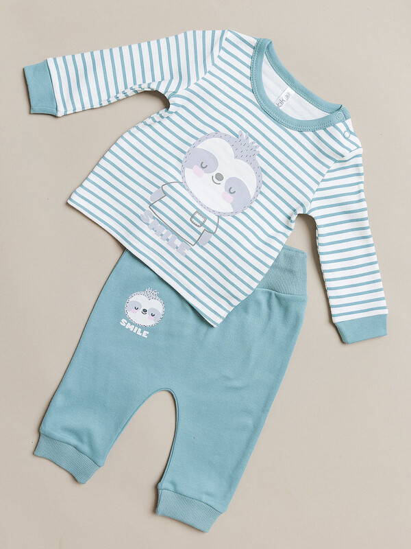 Комплект для мальчика лонгслив и штанишки (058_ОН24)