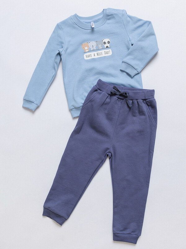 Комплект для мальчика (свитшот и штанишки) (059_ОН24)