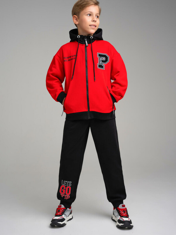 Комплект трикотажный для мальчиков: толстовка, брюки