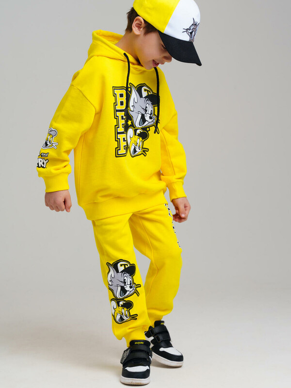 Комплект трикотажный для мальчиков: толстовка, брюки