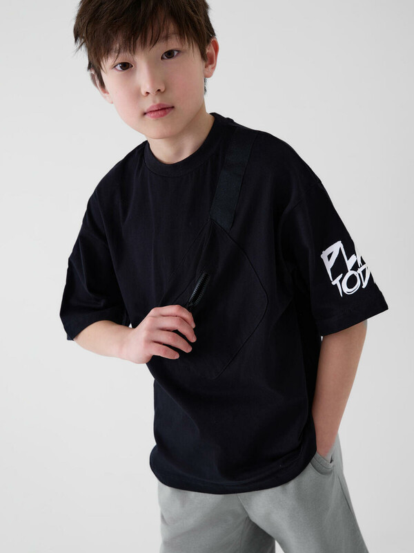 Комплект трикотажный для мальчиков: джемпер (футболка), шорты