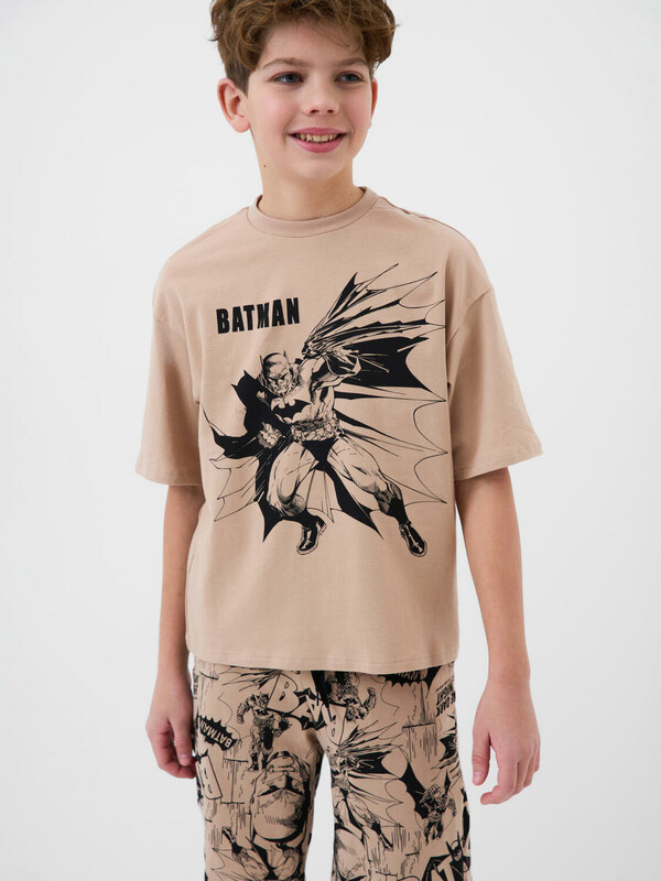 Комплект трикотажный для мальчиков: фуфайка (футболка), шорты