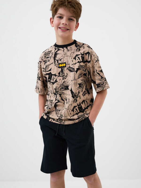 Комплект трикотажный для мальчиков: фуфайка (футболка), шорты