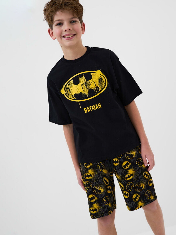 Комплект трикотажный для мальчиков: фуфайка (футболка), шорты