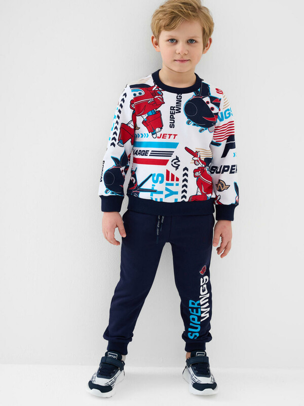 Комплект трикотажный для мальчиков: толстовка, брюки