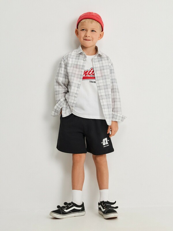 Набор детский для мальчиков ((1)футболка и (2)шорты) Scinax_set