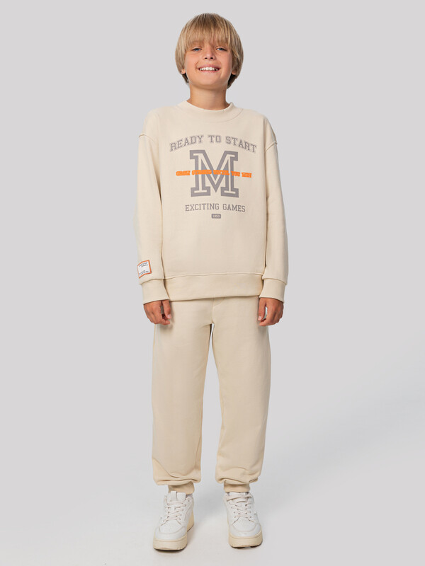 КОМПЛЕКТ ДЛЯ МАЛЬЧИКОВ (СВИТШОТ, БРЮКИ) 393335