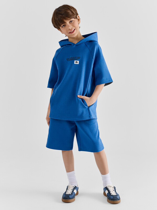 КОМПЛЕКТ ДЛЯ МАЛЬЧИКОВ (ХУДИ, ШОРТЫ) 393348