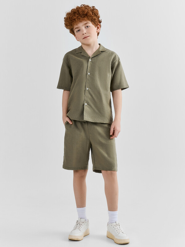 КОСТЮМ ДЛЯ МАЛЬЧИКОВ (ЖАКЕТ, ШОРТЫ) 393349