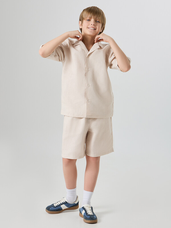 КОСТЮМ ДЛЯ МАЛЬЧИКОВ (ЖАКЕТ, ШОРТЫ) 393349