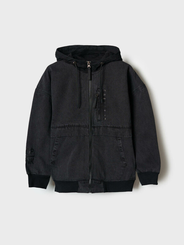 Куртка текстильная джинсовая для мальчиков