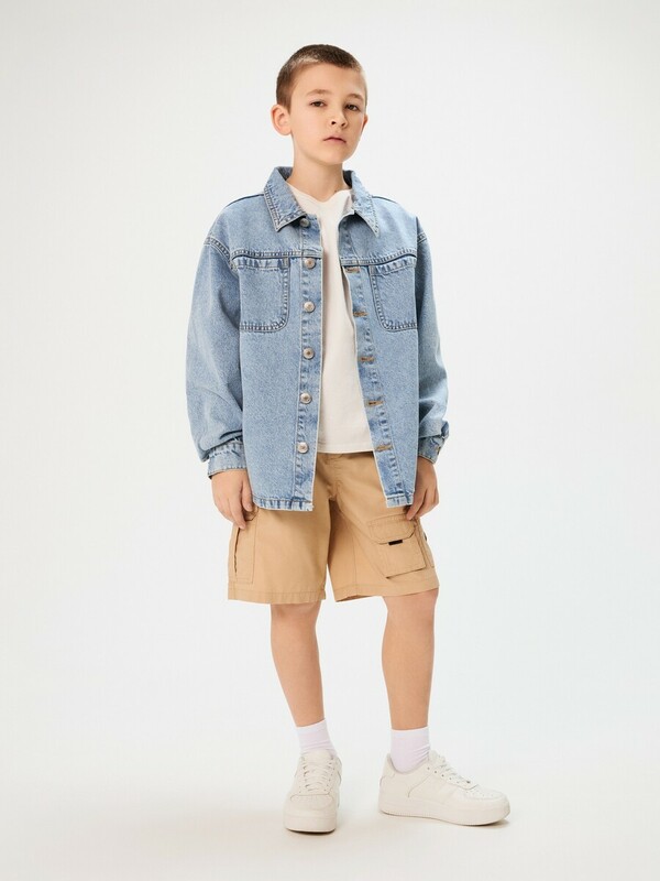 Куртка джинсовая детская для мальчиков Oddish
