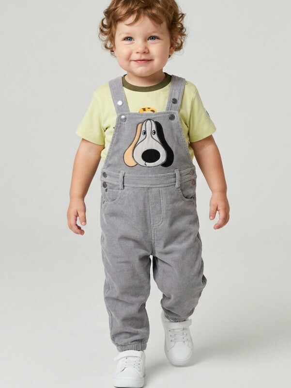 Полукомбинезон детский трикотажный для мальчиков