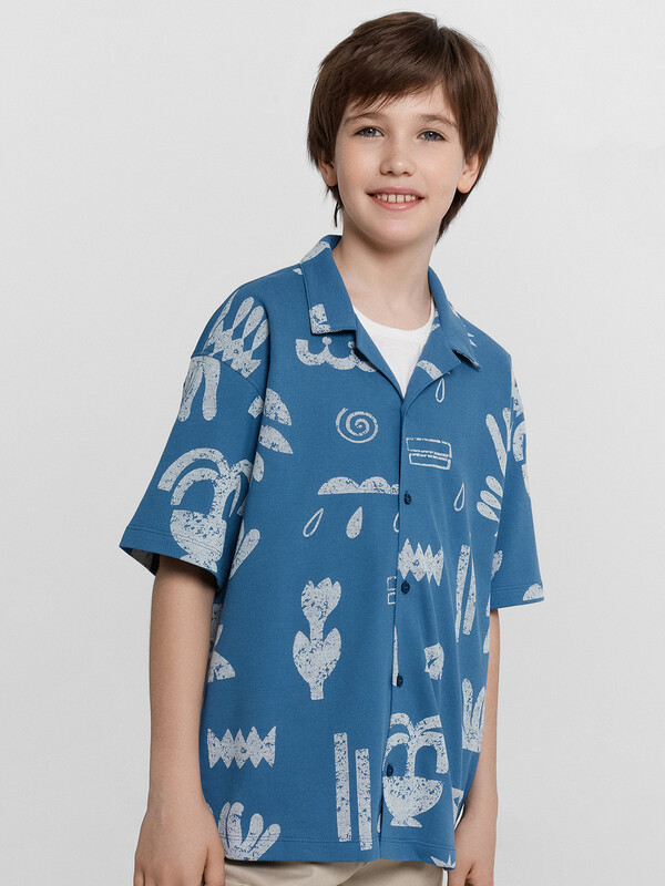 РУБАШКА ДЛЯ МАЛЬЧИКОВ 113445