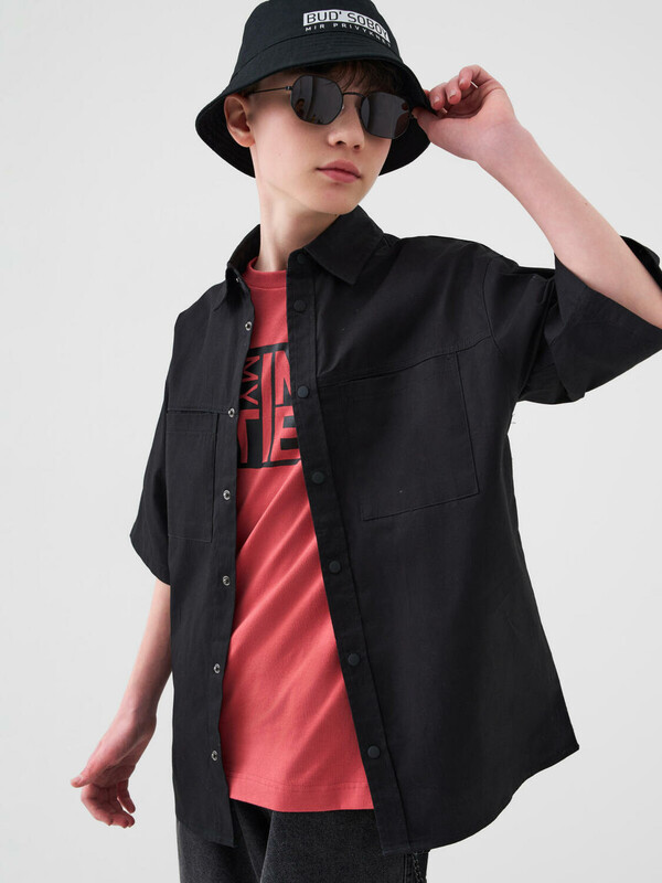 Рубашка текстильная для мальчиков