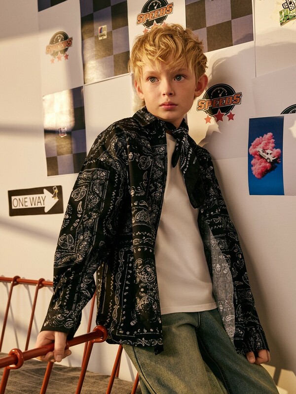 Сорочка верхняя детская для мальчиков Kanis