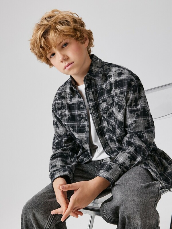 Сорочка верхняя детская для мальчиков Griz