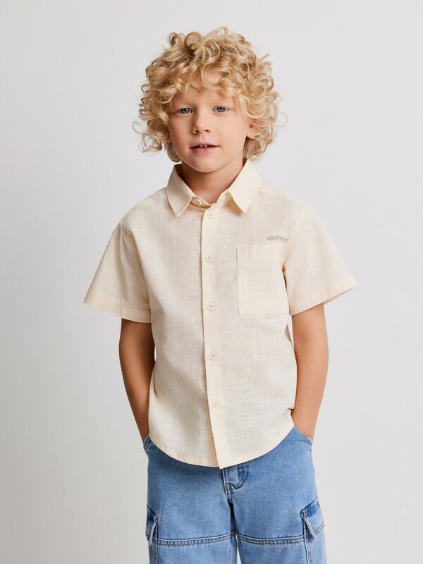 Сорочка верхняя детская для мальчиков Bonapo