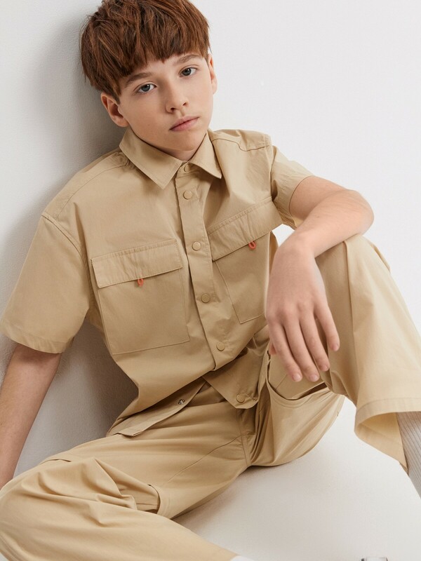 Сорочка верхняя детская для мальчиков Amal