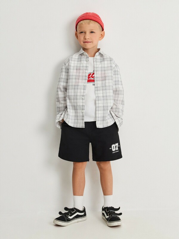 Сорочка верхняя детская для мальчиков Klemento