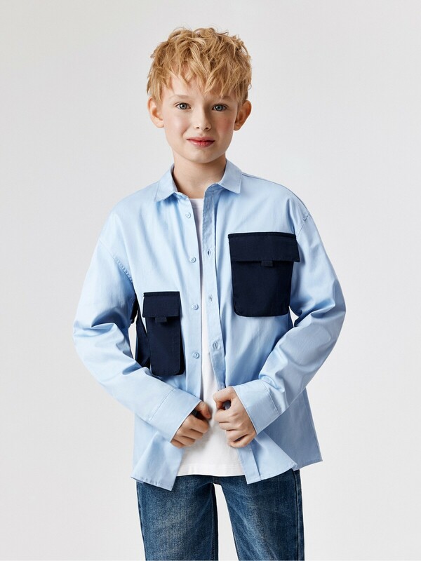 Сорочка верхняя детская для мальчиков Sofokl