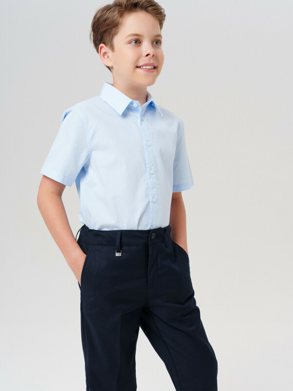 Рубашка текстильная для мальчиков (comfort fit)