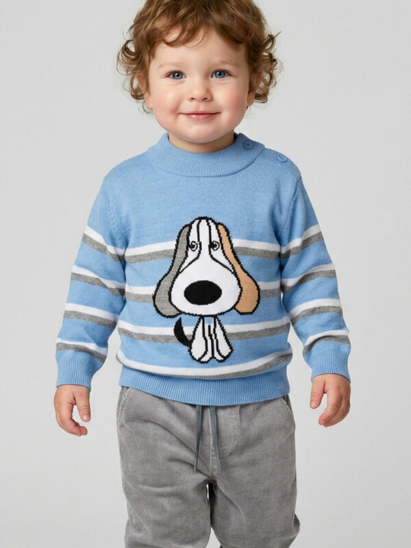 Свитер детский трикотажный для мальчиков