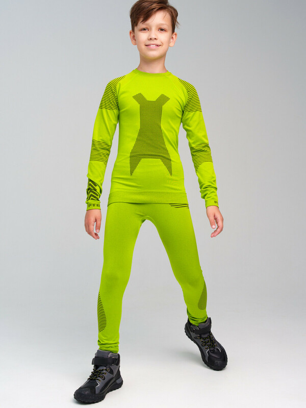 Термокомплект трикотажный для мальчиков: брюки, толстовка