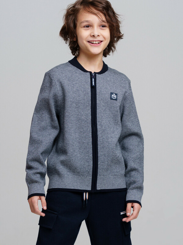 Кардиган трикотажный для мальчиков