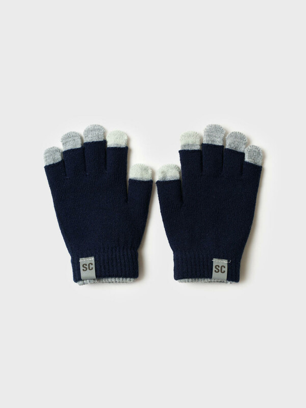 Комплект трикотажный для мальчиков: митенки, перчатки