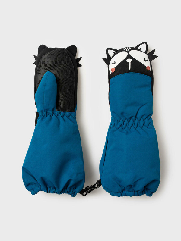 Варежки детские текстильные для мальчиков