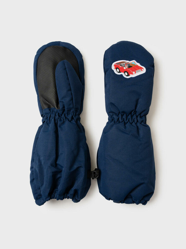 Варежки детские текстильные для мальчиков