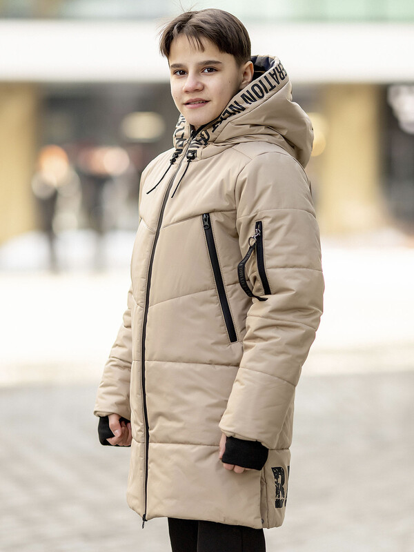 Парка для мальчика Лео (150-23з)