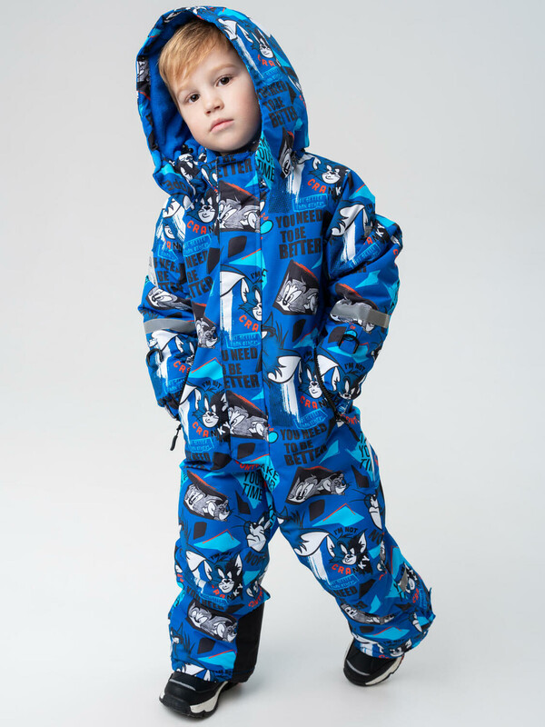 Комбинезон текстильный с полиуретановым покрытием для мальчиков