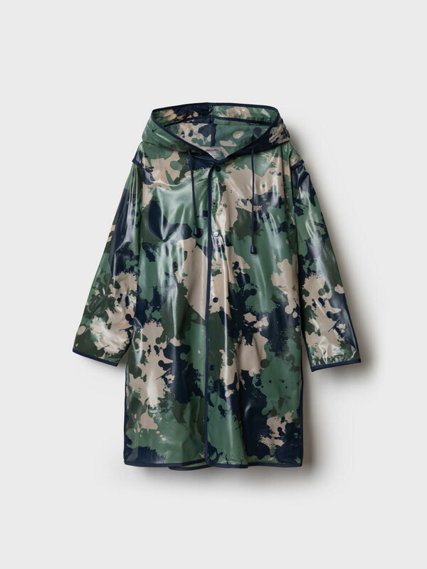 Плащ из полимерного материала для мальчиков (дождевик)