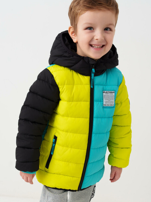 Куртка текстильная с полиуретановым покрытием для мальчиков