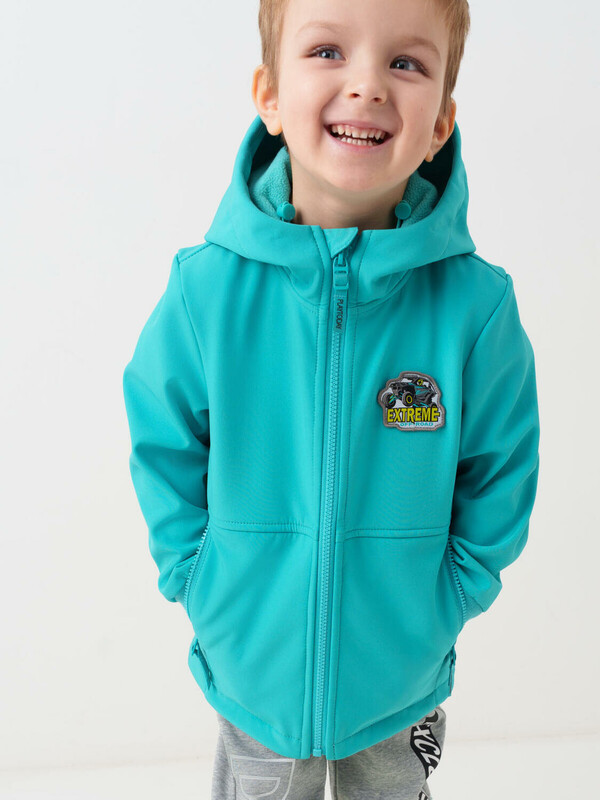 Куртка текстильная с полиуретановым покрытием для мальчиков