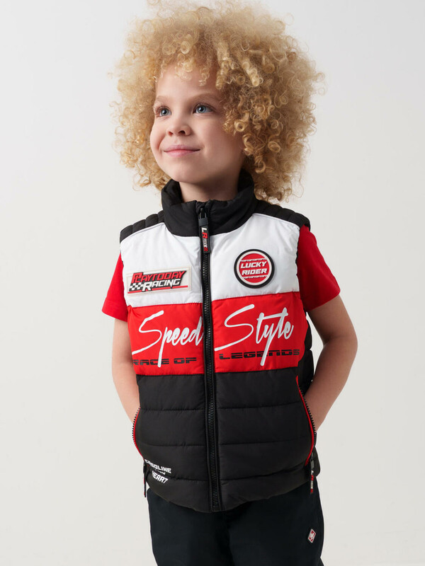 Жилет текстильный с полиуретановым покрытием для мальчиков