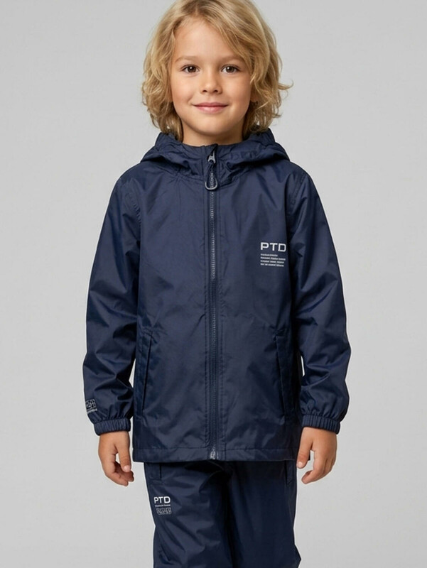 Куртка водонепроницаемая с полиуретановым покрытием для мальчиков 