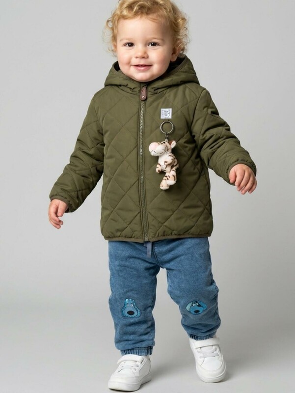 Куртка детская текстильная с полиуретановым покрытием для мальчиков